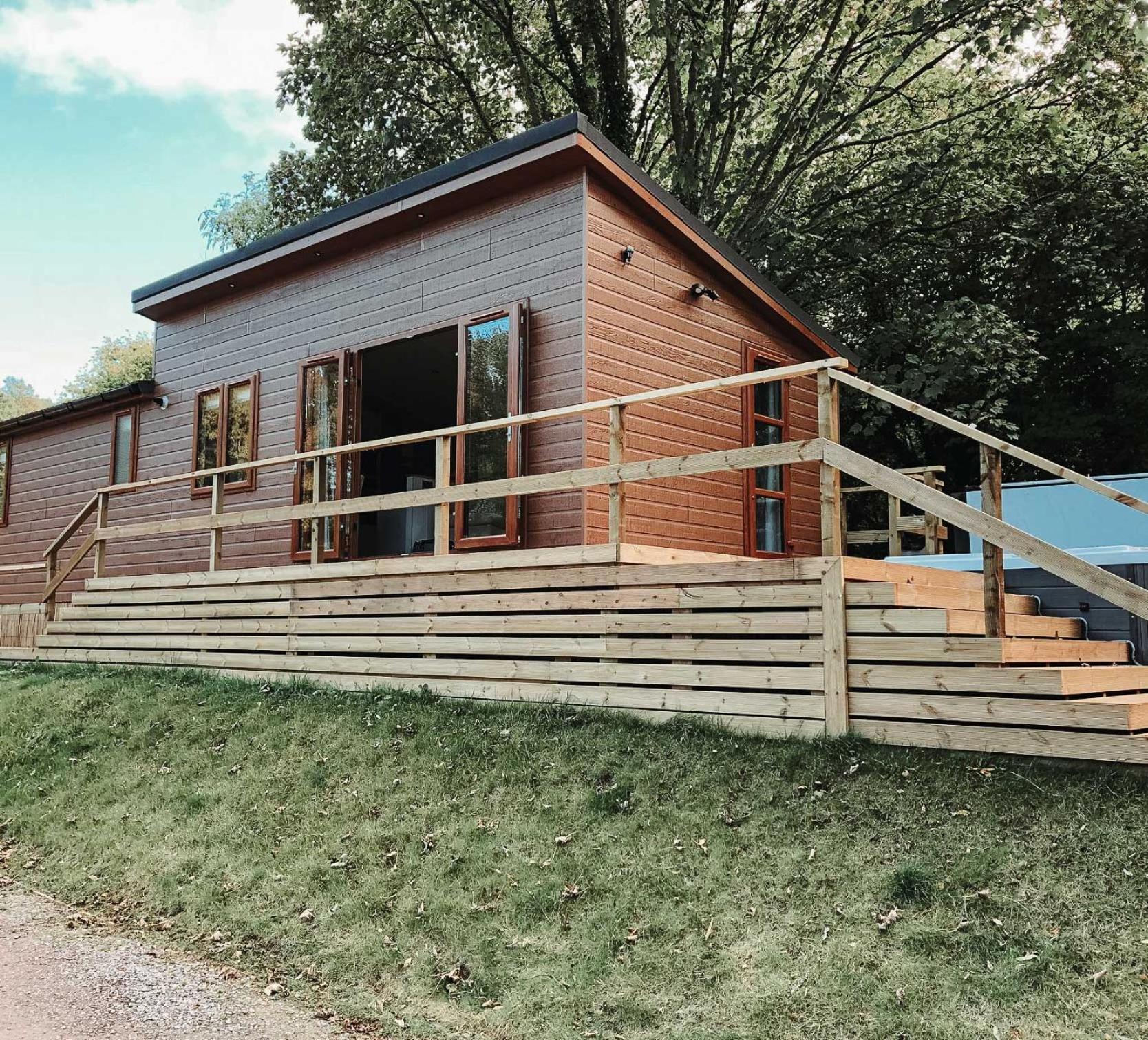 Herons Lake Retreat Hot Tub Lodges Caerwys Zewnętrze zdjęcie